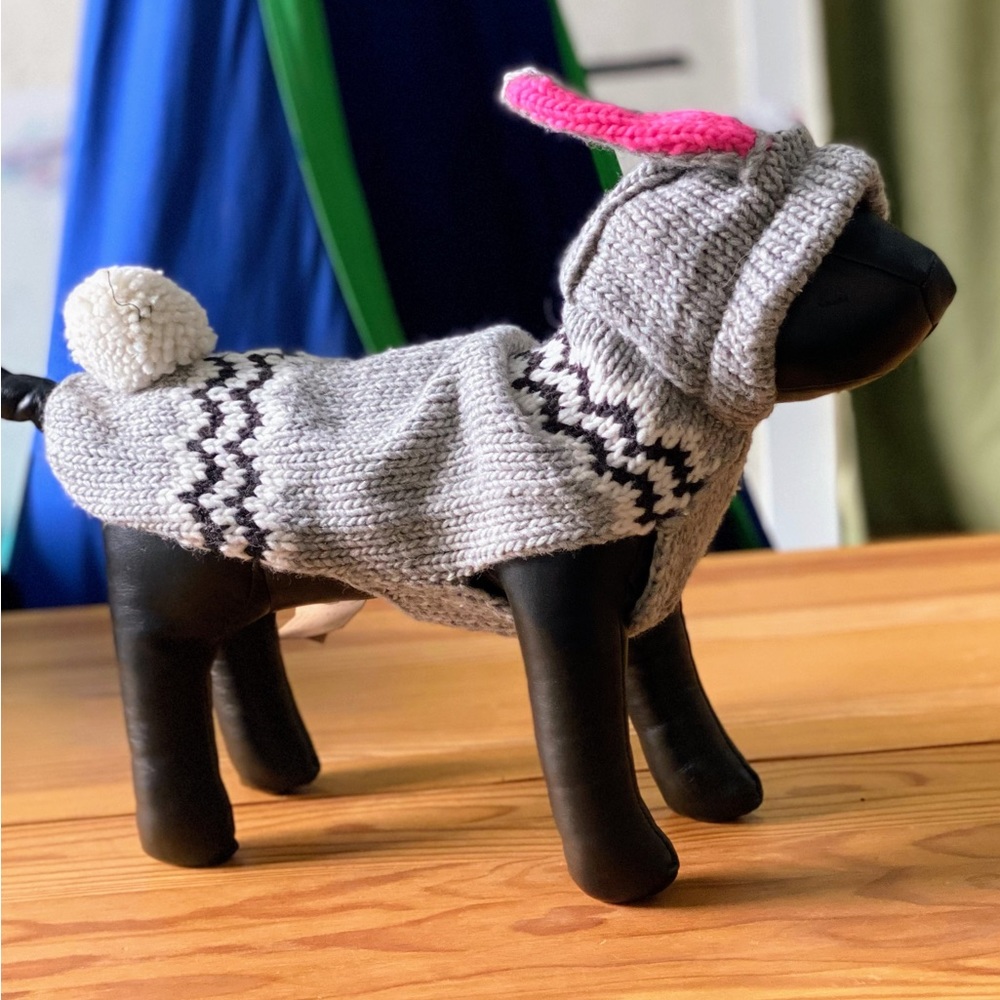 Wool Dog Hoodie